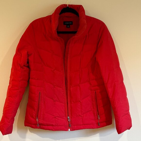 Red Lands' End Winter Coat - Picture 1 of 3